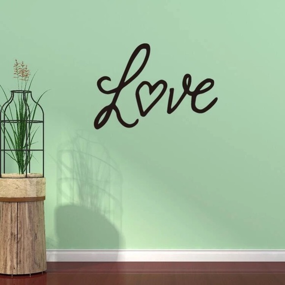 ***HOST PICK*** 💜 Love wall decal - Picture 3 of 7